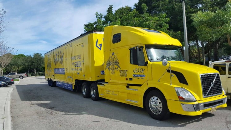 Boynton Beach moving company truck