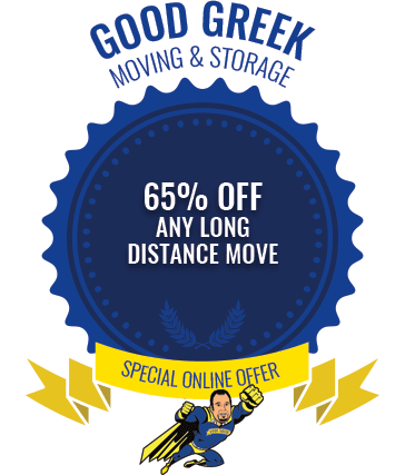 Oferta especial en línea de Good Greek Moving