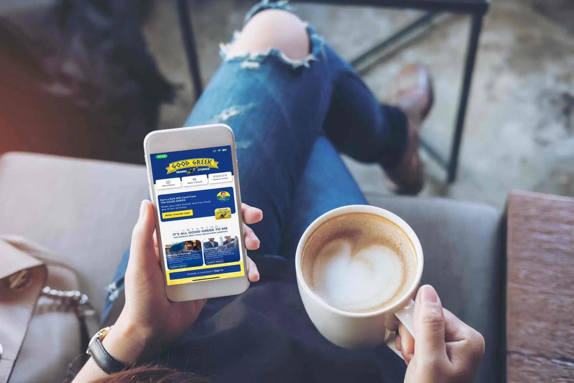 Las 10 mejores aplicaciones de mudanzas en Florida de Good Greek Moving &amp; Storage.