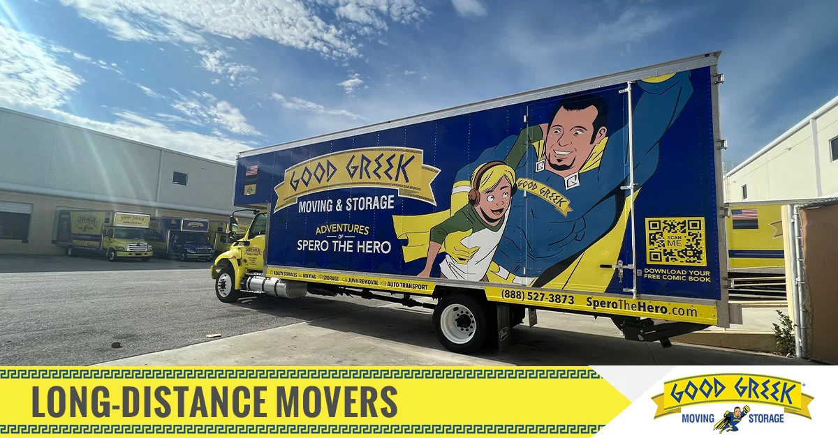 Servicios profesionales de embalaje y suministros de mudanzas en Florida -  Good Greek Moving & Storage