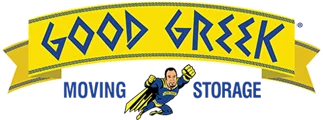 Logotipo de Good Greek Moving &amp; Storage