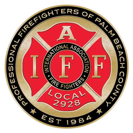 Professional Firefighter's of Palm Beach Logo