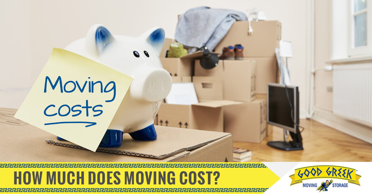 Moving costs for a Florida move.