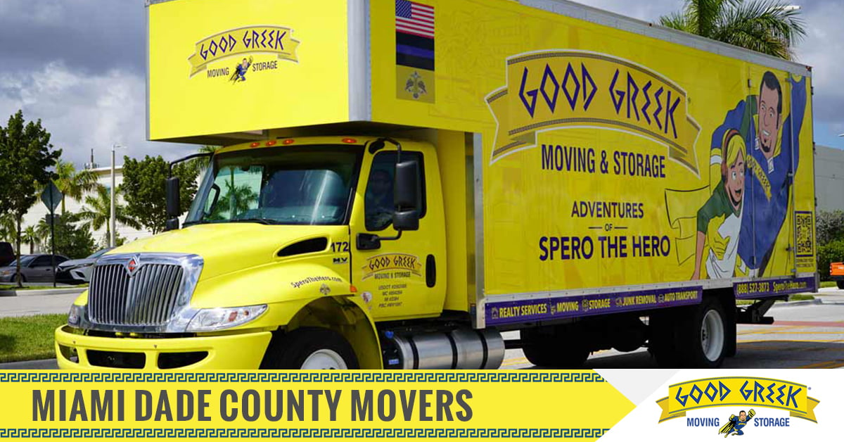 Movers for Miami Dade County, Florida.