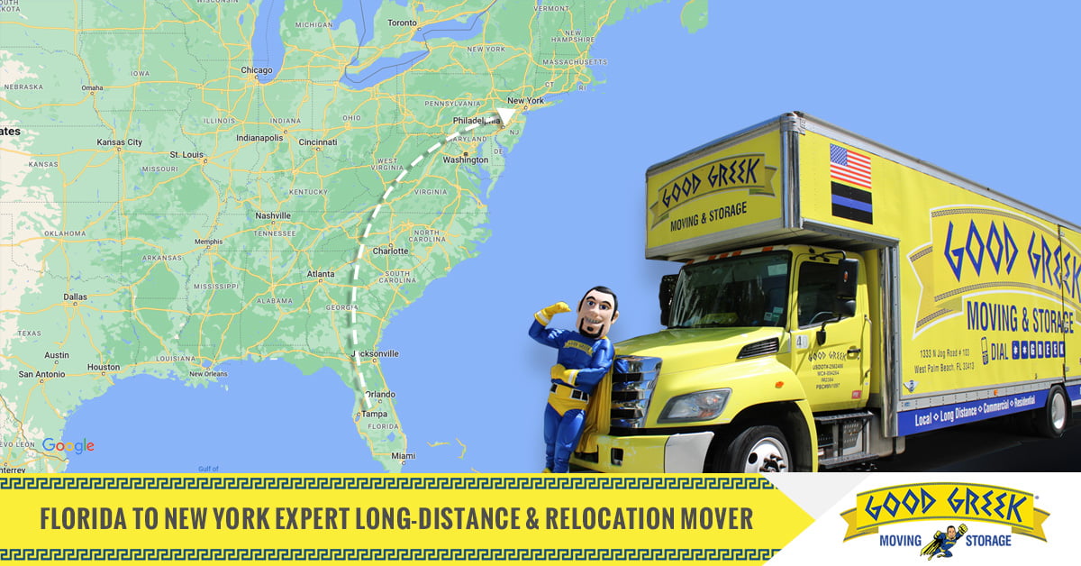 Florida to New York Expert Long-Distance & Relocation Mover