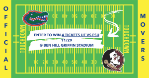 Regalo de entradas UF vs FSU