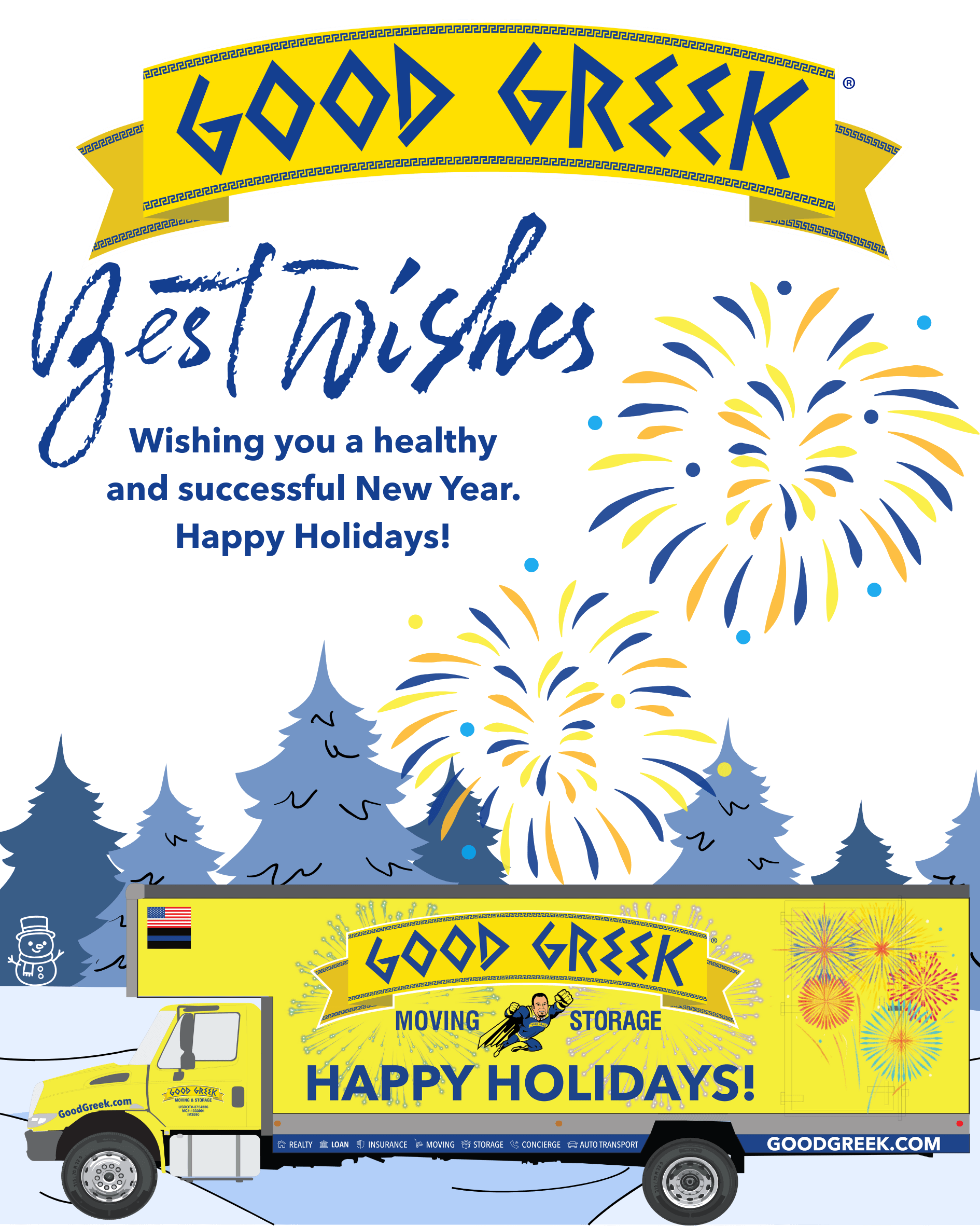 Happy Holidays from Good Greek