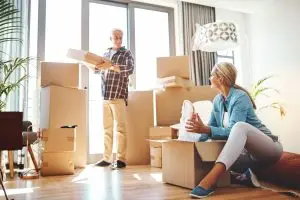 Moving out of an apartment
