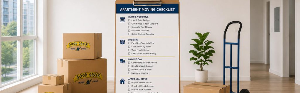 Good Greek Apartment Moving Checklist