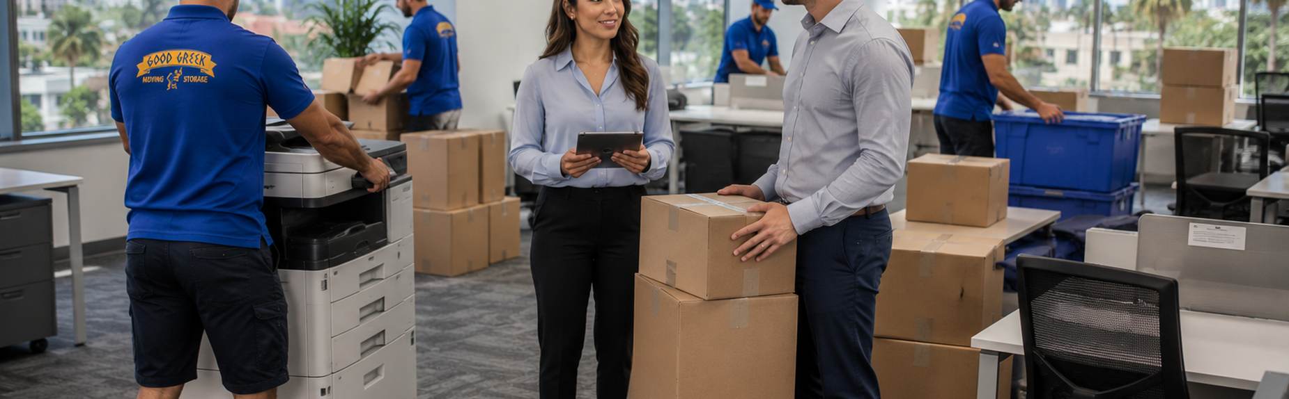 Good Greek Commercial Moving Services In Tampa