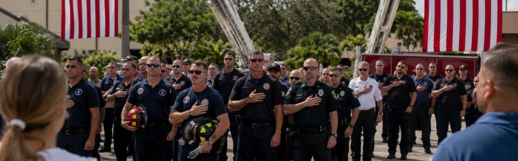 Good Greek Host 9 11 Tribute Event For Local Firefighters And First Responders