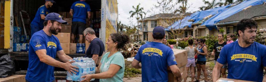 Good Greek Moving Storage Joins Hurricane Relief Effort