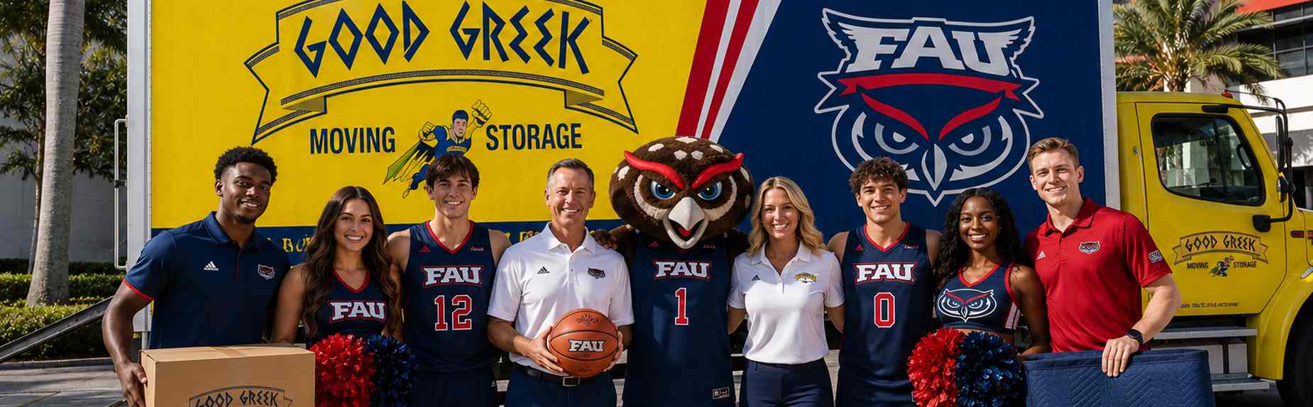 Good Greek Moving Storage Renews Partnership With FAU Athletics