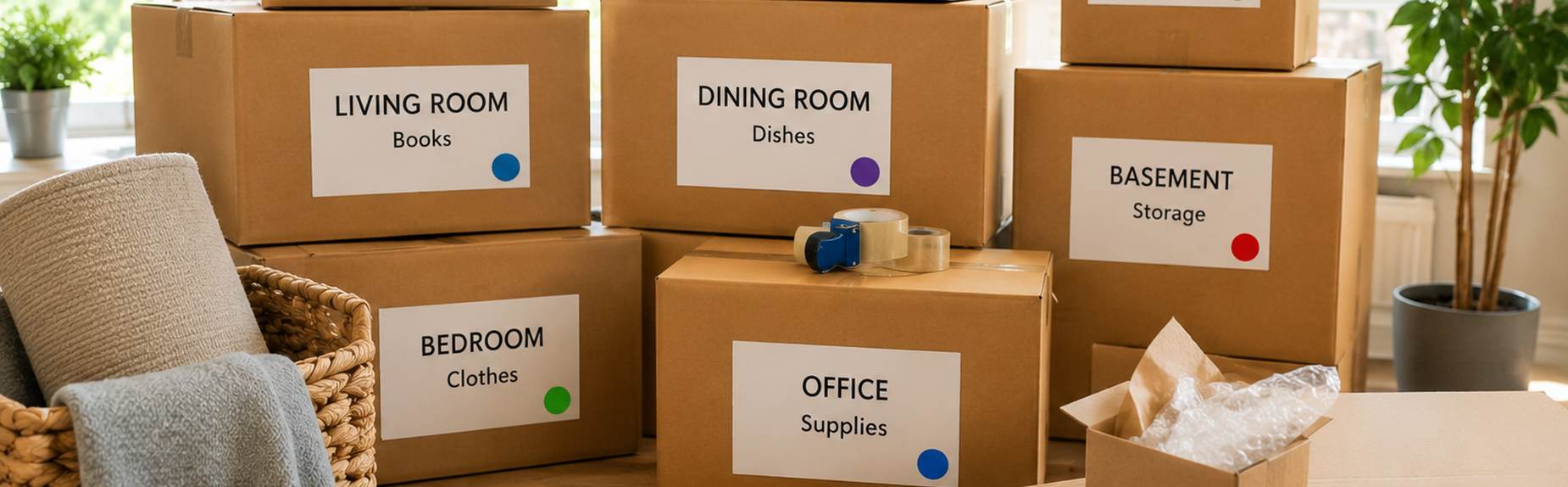Good Greek How To Label Moving Boxes