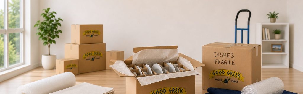 Good Greek How To Pack Dishes For Moving