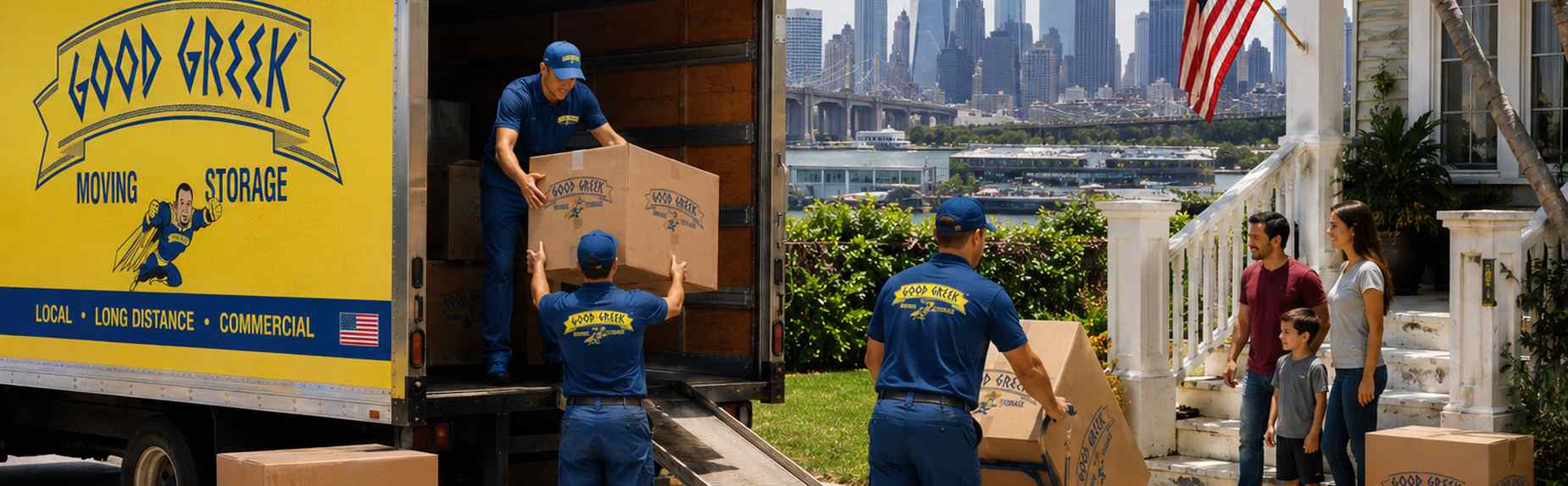 Good Greek Long Distance Movers New York Residential Commercial Total Relocation