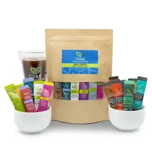 Cusa Tea and Coffee x Good Greek