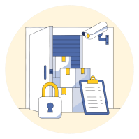 Good Greek Business Movers Secure Storage Solutions Icon