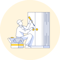 Good Greek Furniture Fixture Equipment Movers Installation Support Icon