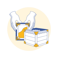 Good Greek Specialty Moves White Glove Moving Icon